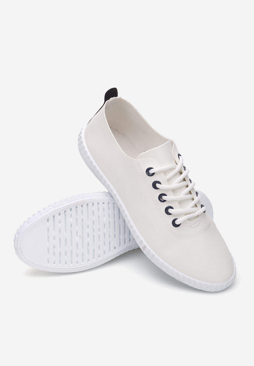 Simina v7 fehér fűzős női cipő