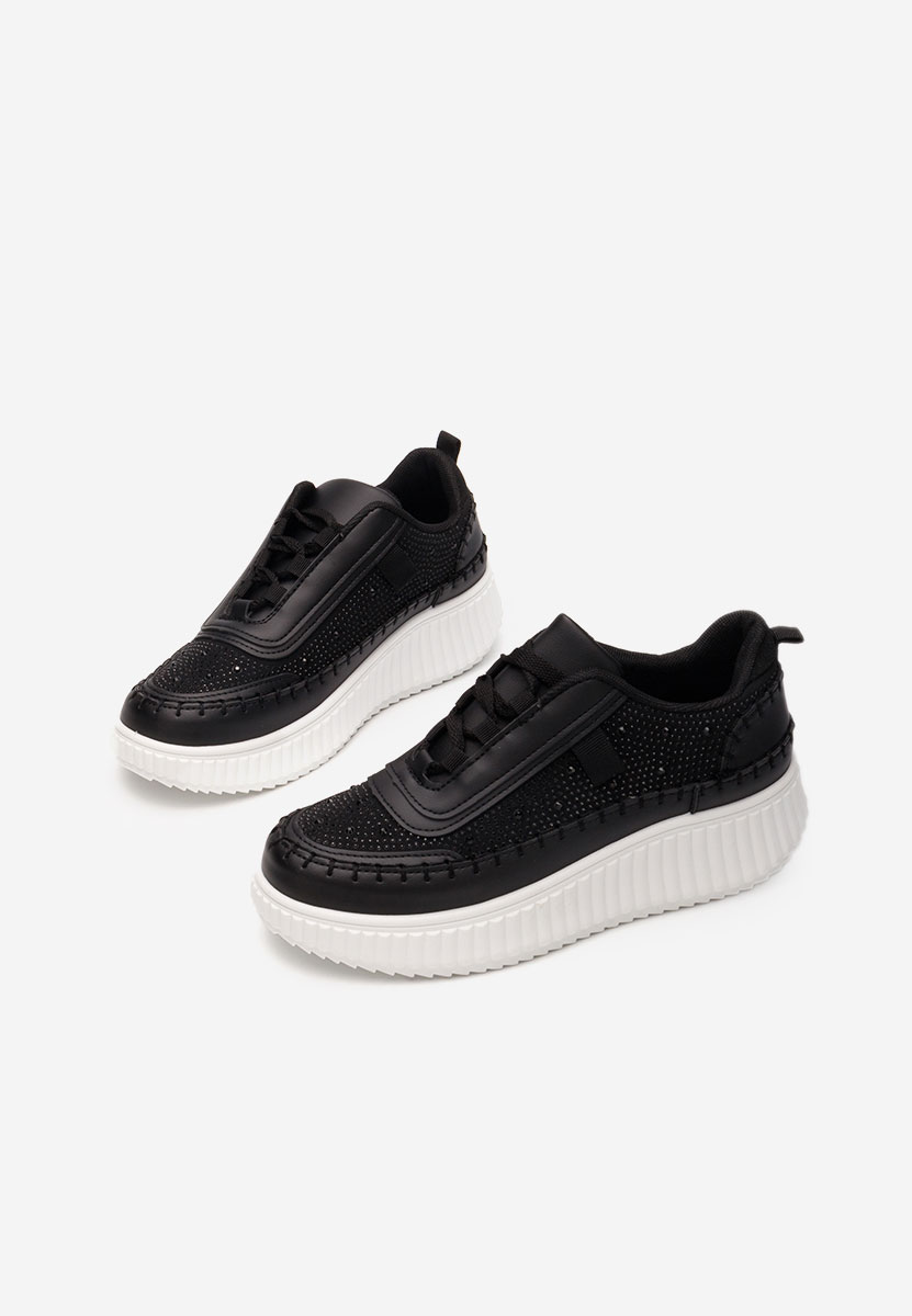 Tenerife v3 fekete telitalpú platform sneaker