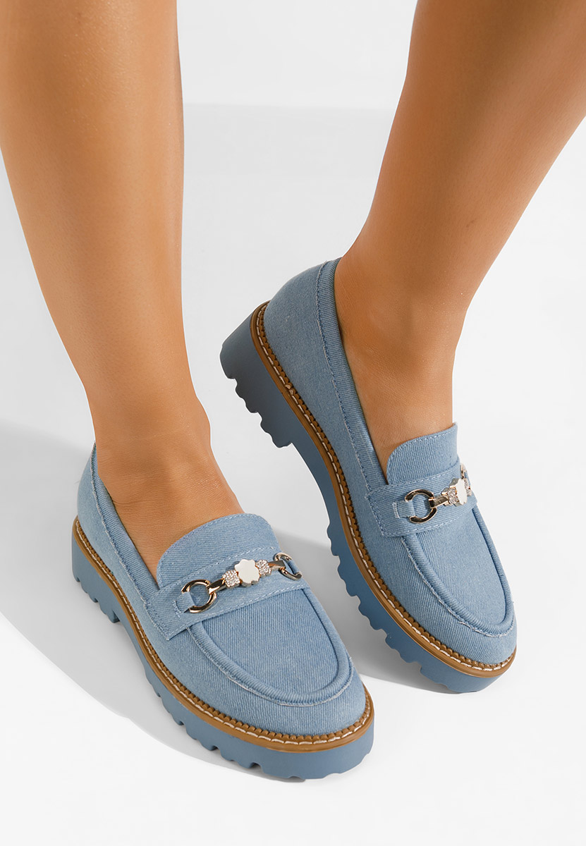 Aelle kék női loafer