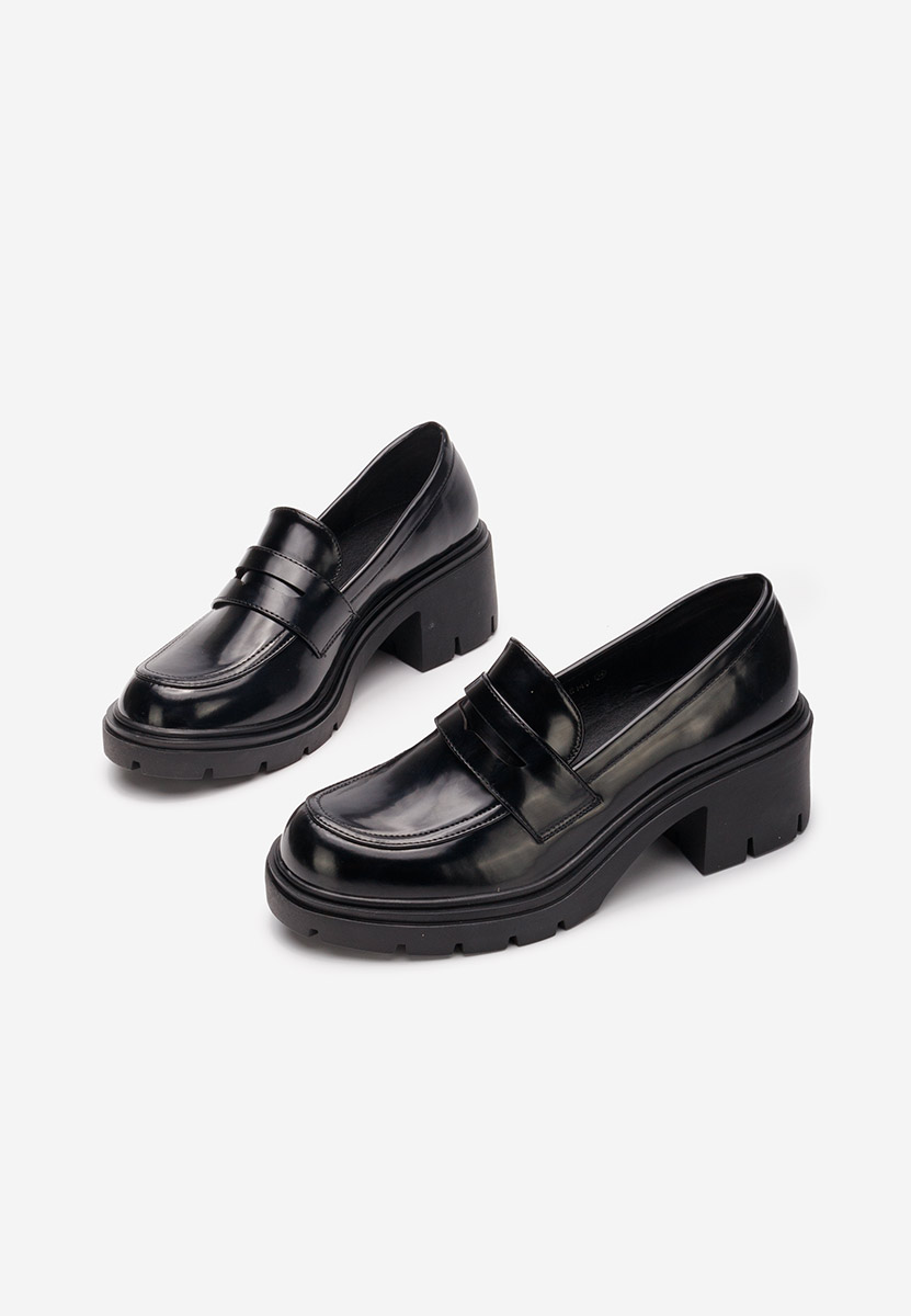 Naera v3 fekete női loafer cipő