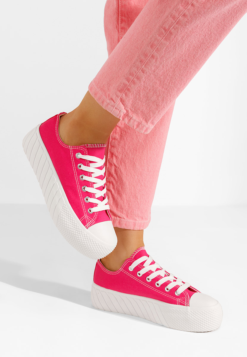 Alisson fuxia casual tornacipő