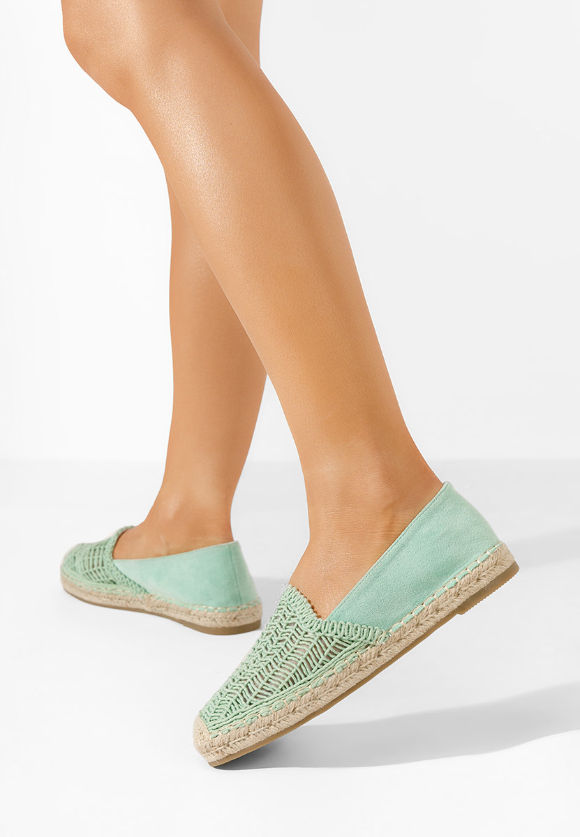Naesia türkiz női espadrilles