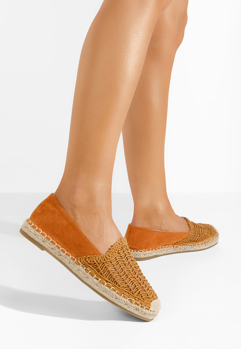 Naesia camel női espadrilles