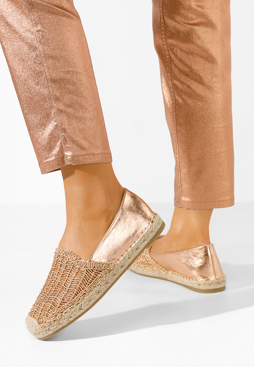 Naesia pezsgő színű női espadrilles