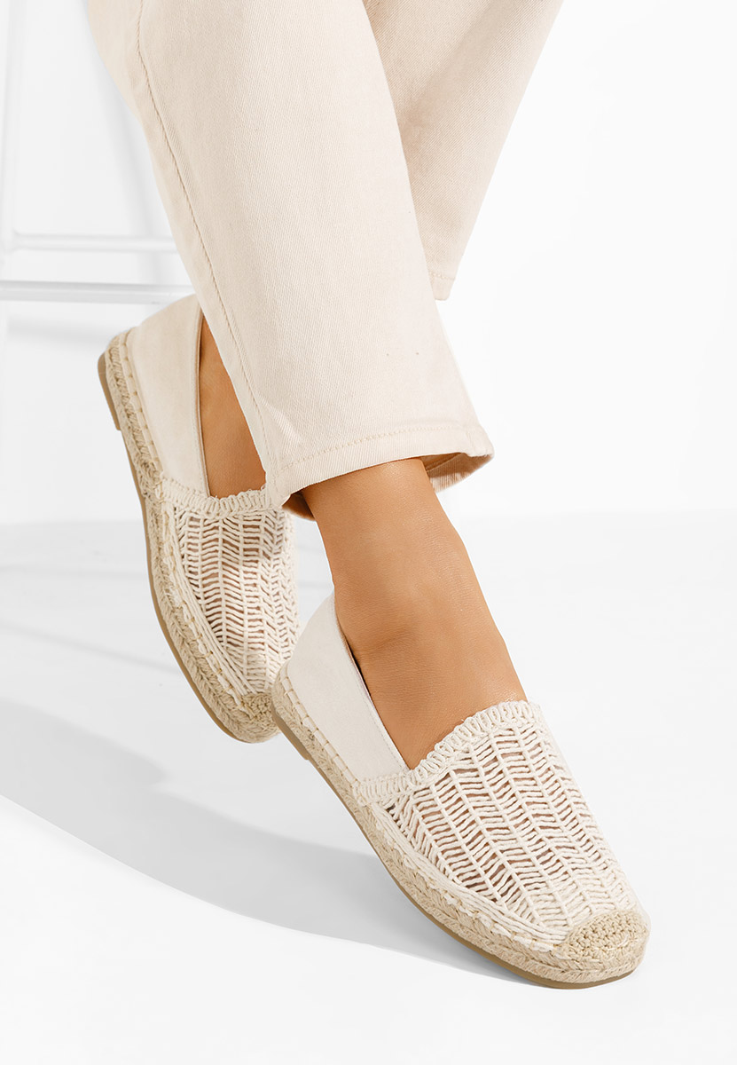 Naesia bézs női espadrilles