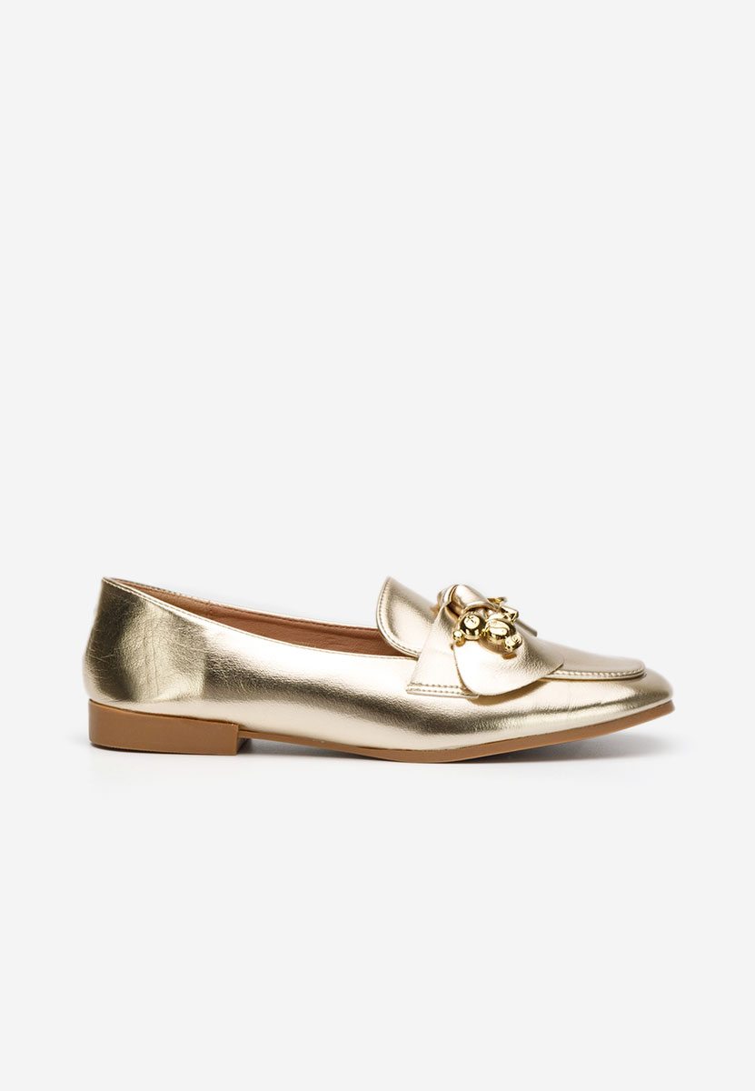 Vitena aranyszínü női loafer