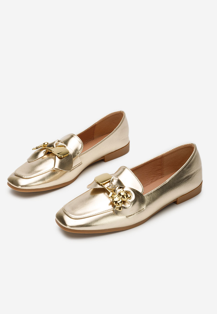 Vitena aranyszínü női loafer