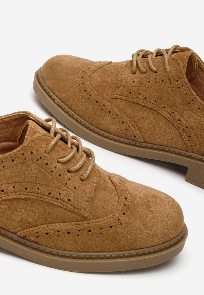 Cametia camel női brogue cipő