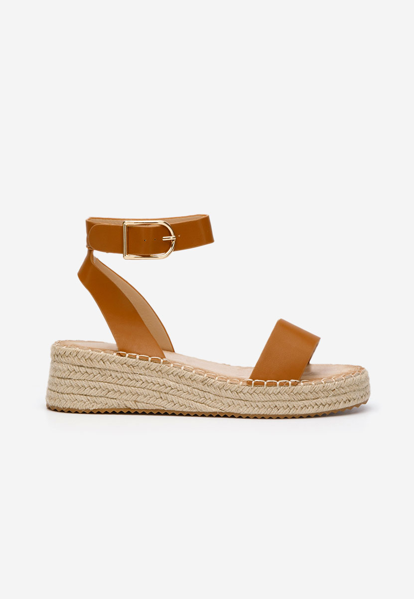 Veldia camel espadrilles szandál