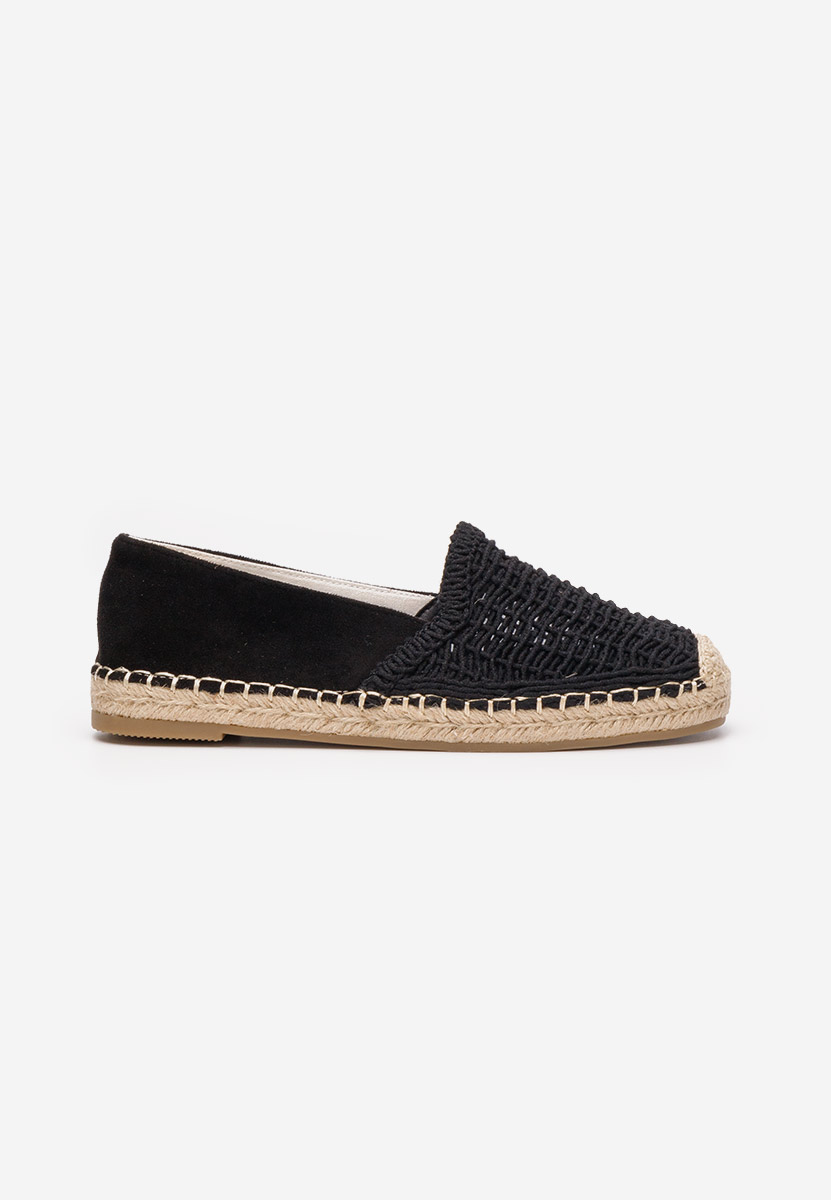 Naesia fekete női espadrilles