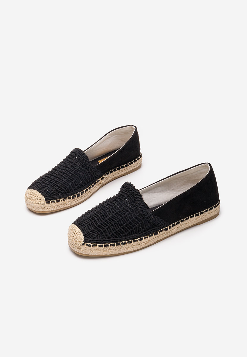 Naesia fekete női espadrilles