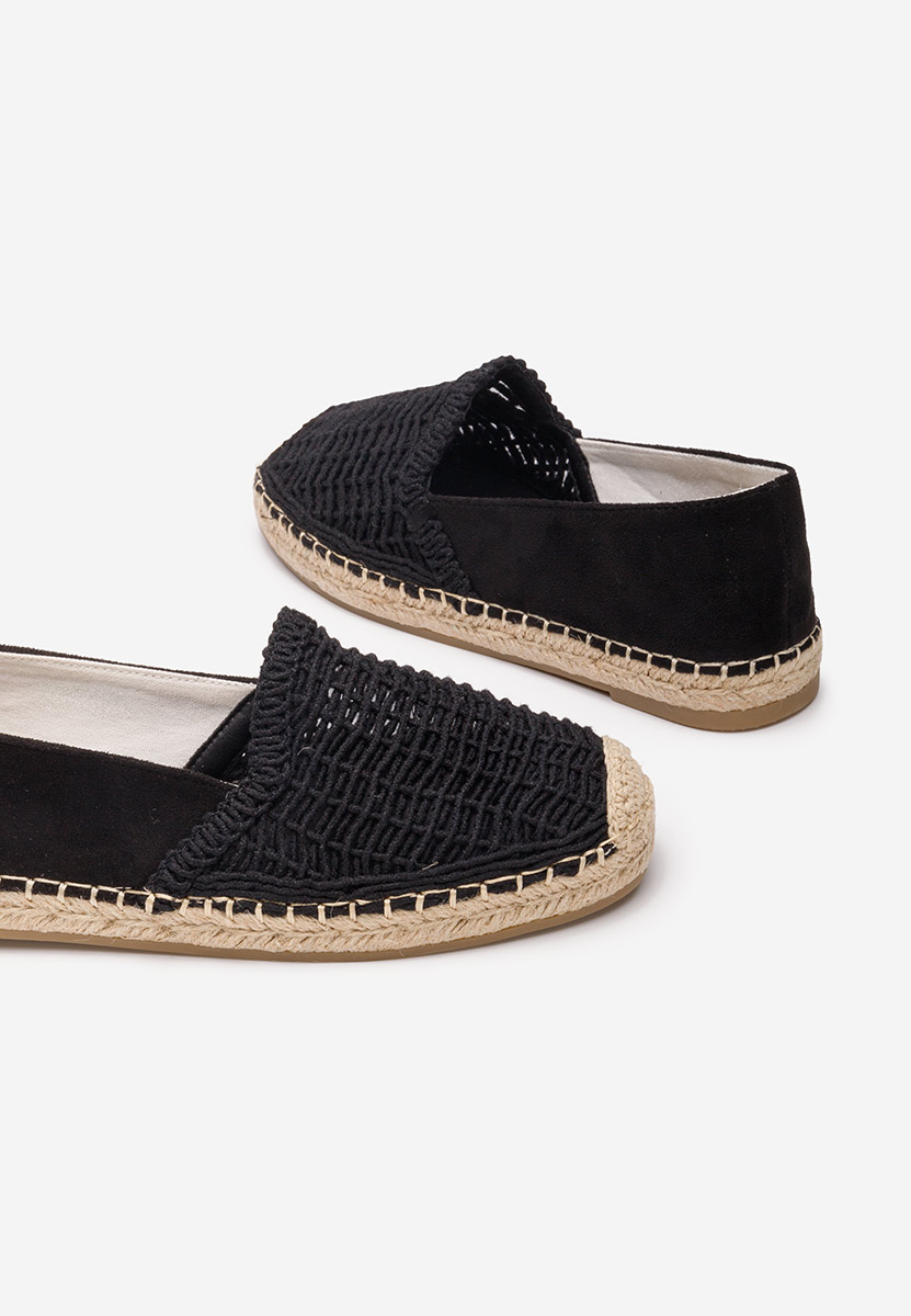 Naesia fekete női espadrilles