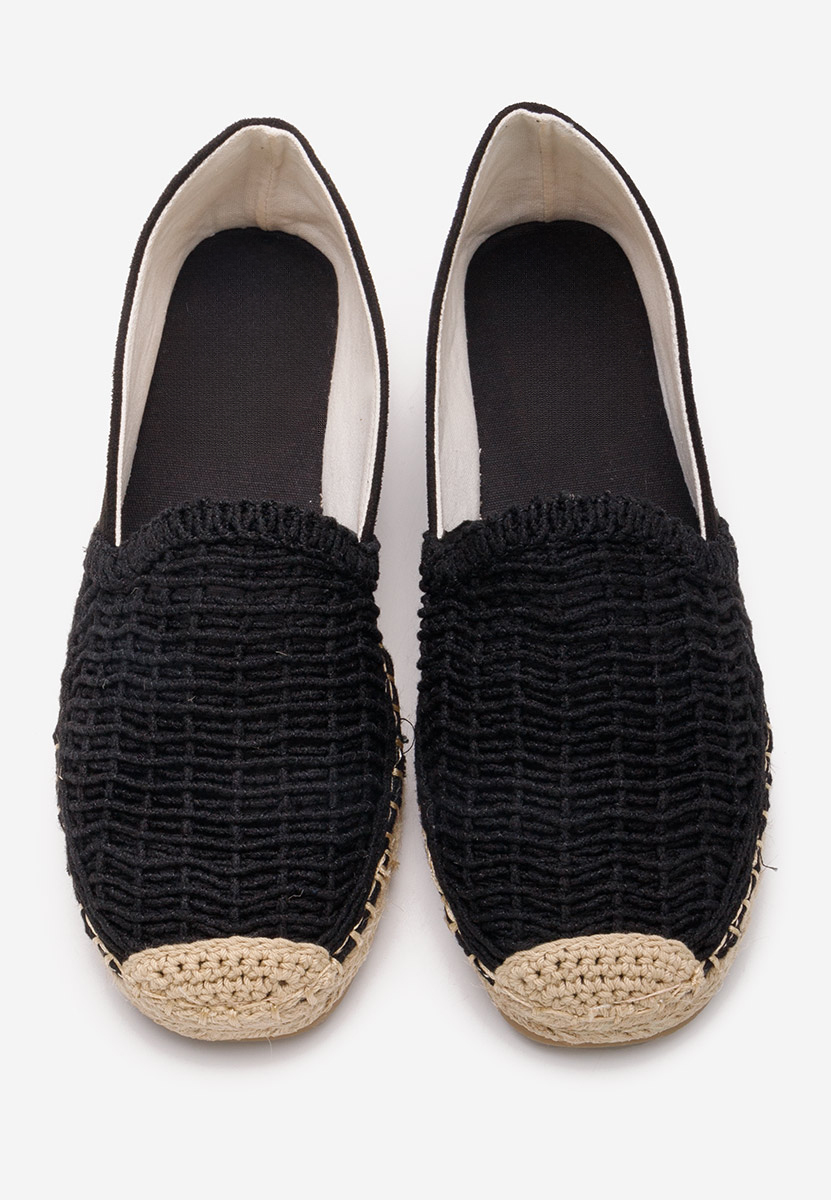 Naesia fekete női espadrilles