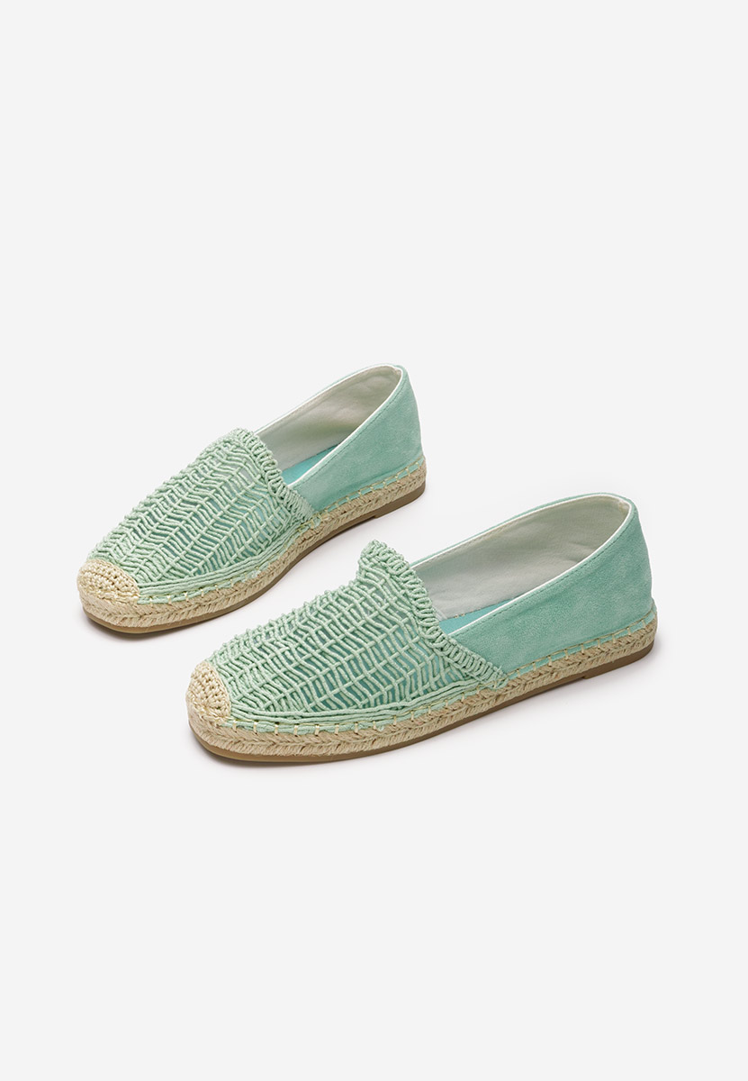 Naesia türkiz női espadrilles