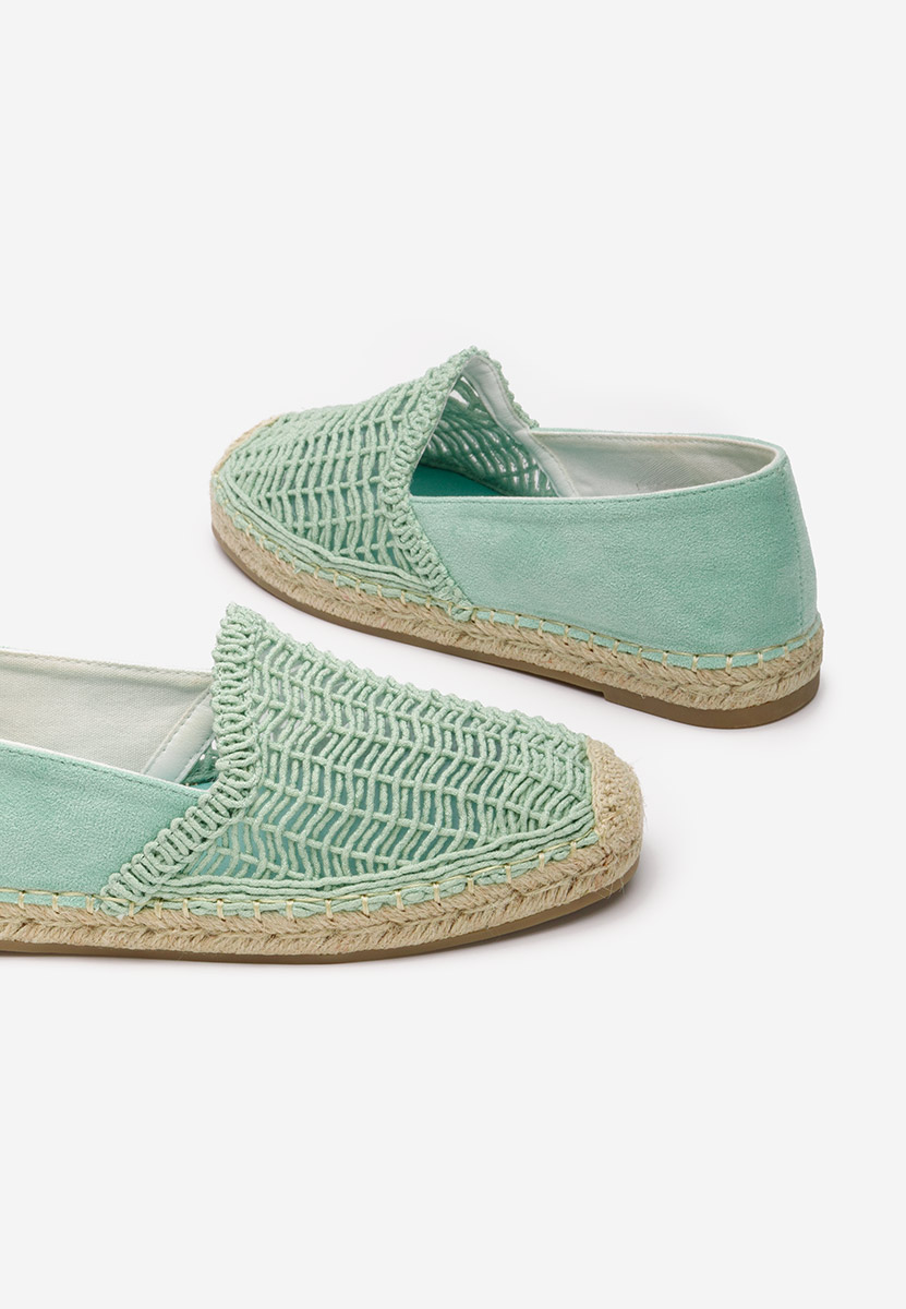 Naesia türkiz női espadrilles