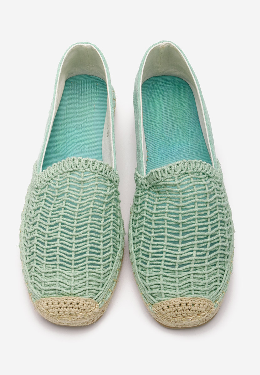 Naesia türkiz női espadrilles