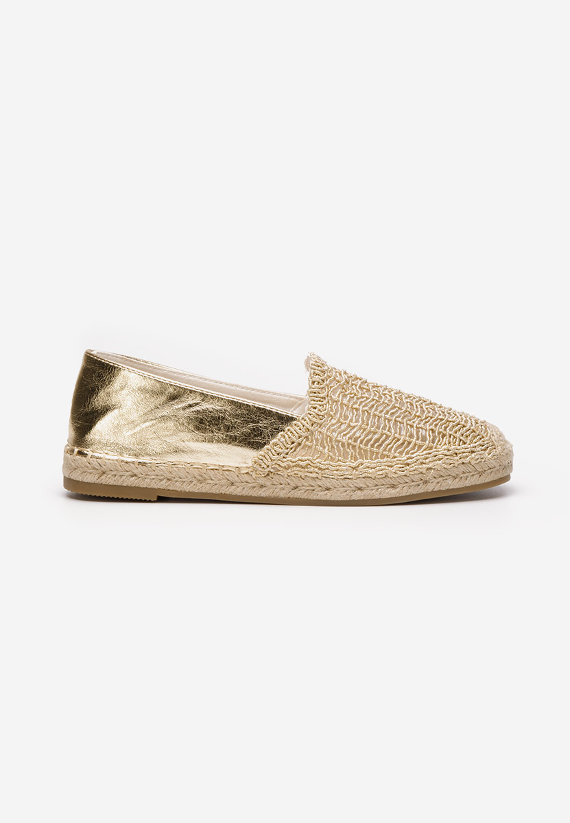 Naesia aranyszínü női espadrilles