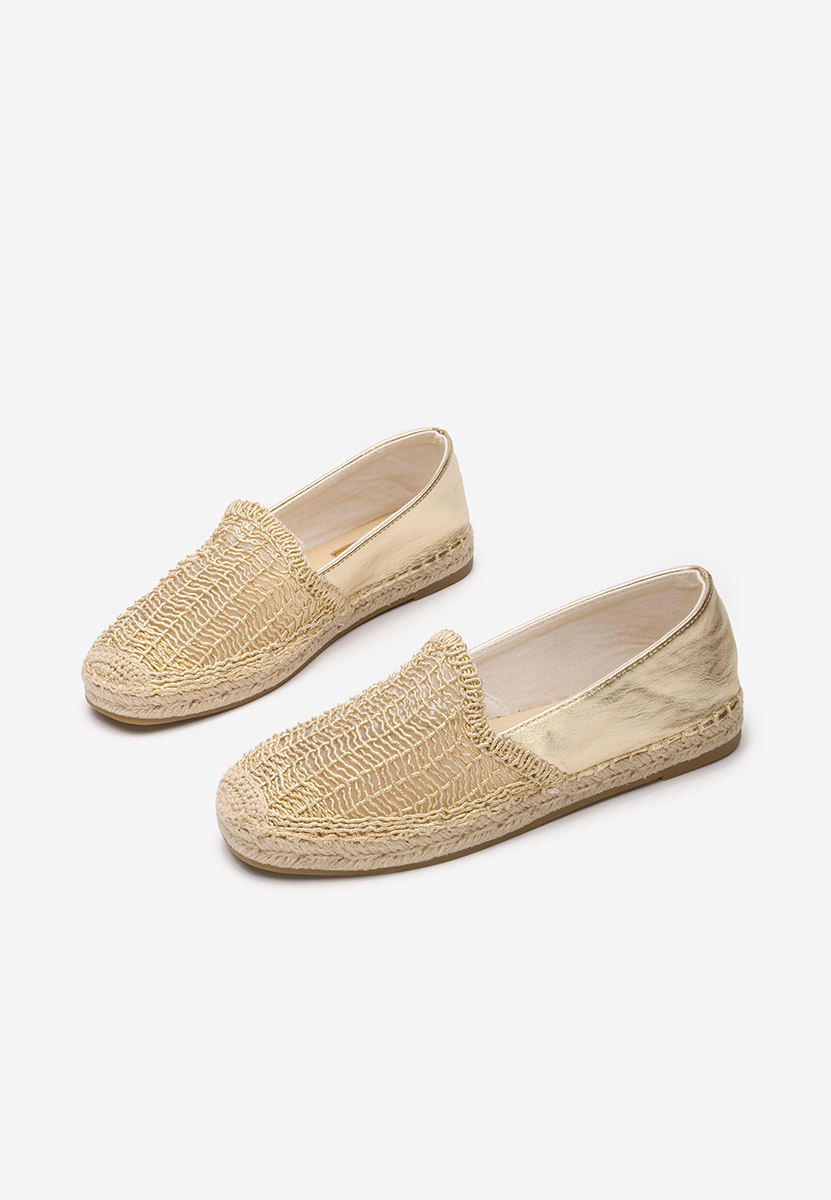 Naesia aranyszínü női espadrilles