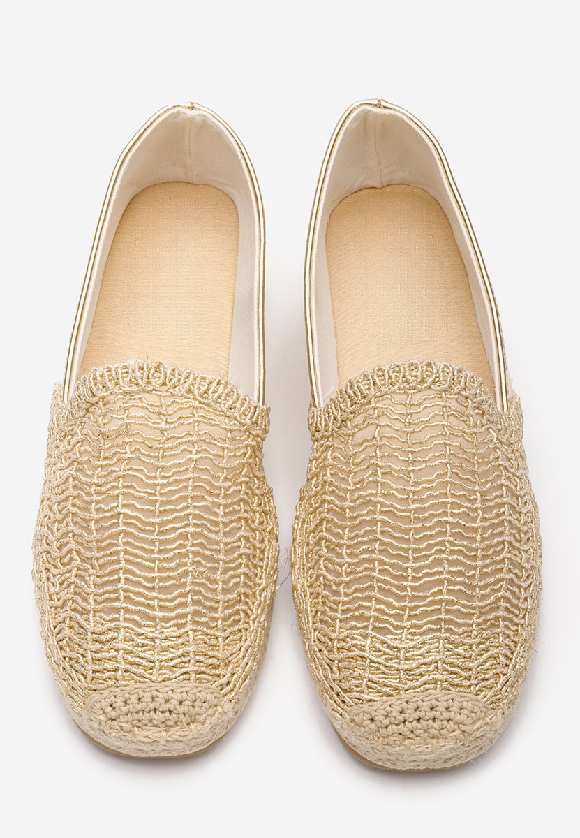Naesia aranyszínü női espadrilles