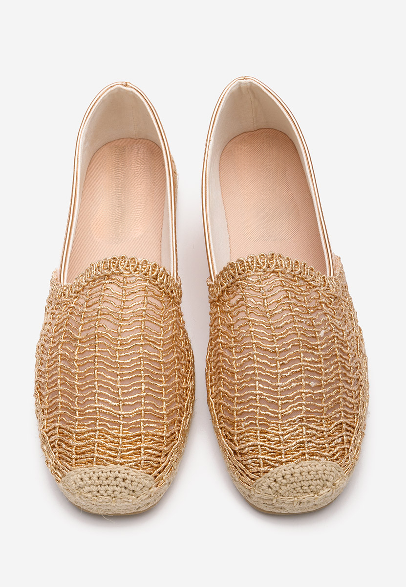 Naesia pezsgő színű női espadrilles