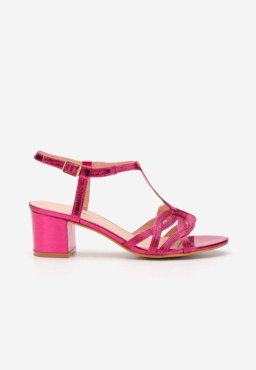 Siltia fuxia vastag sarkú szandál 
