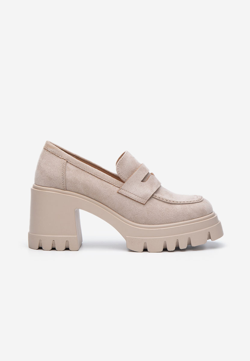 Neeja bézs női loafer cipő
