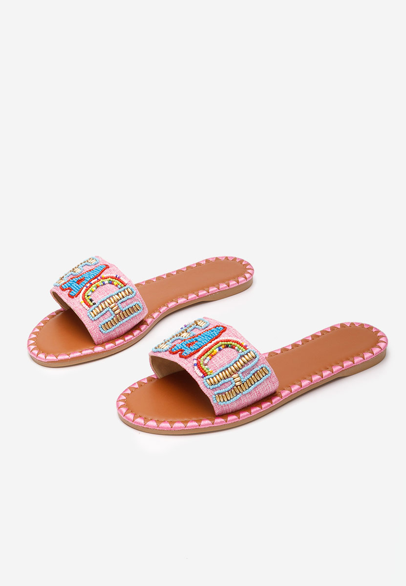 Karianna rózsaszín női papucs