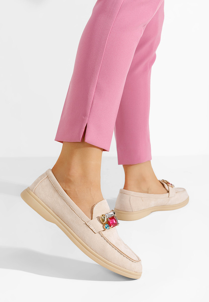 Maceira v9 bézs női loafer