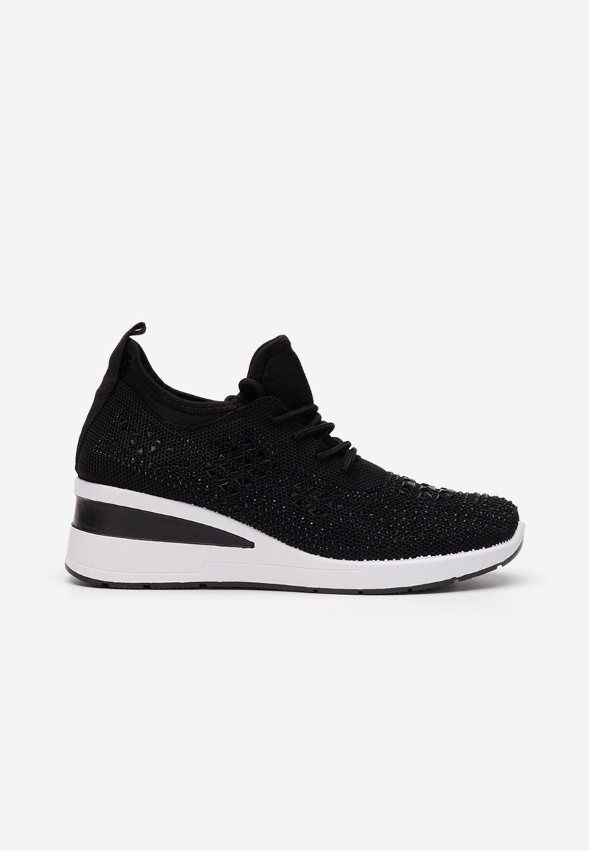 Keeley v2 fekete platform sneaker cipő 