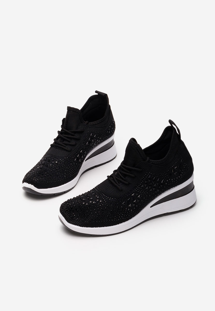 Keeley v2 fekete platform sneaker cipő 