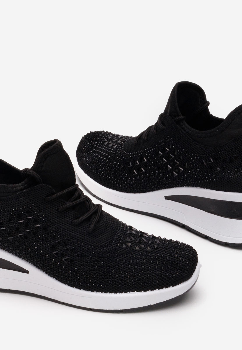 Keeley v2 fekete platform sneaker cipő 