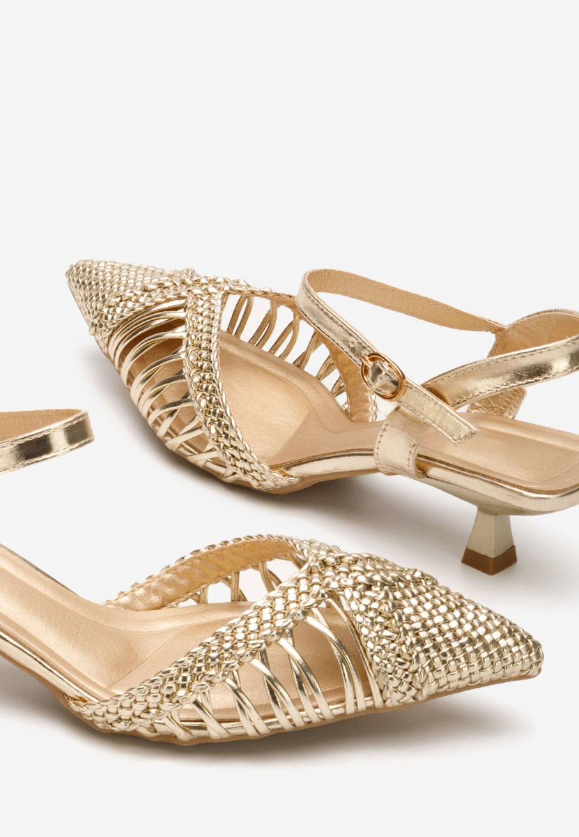 Abigail aranyszínü női elegáns cipő
