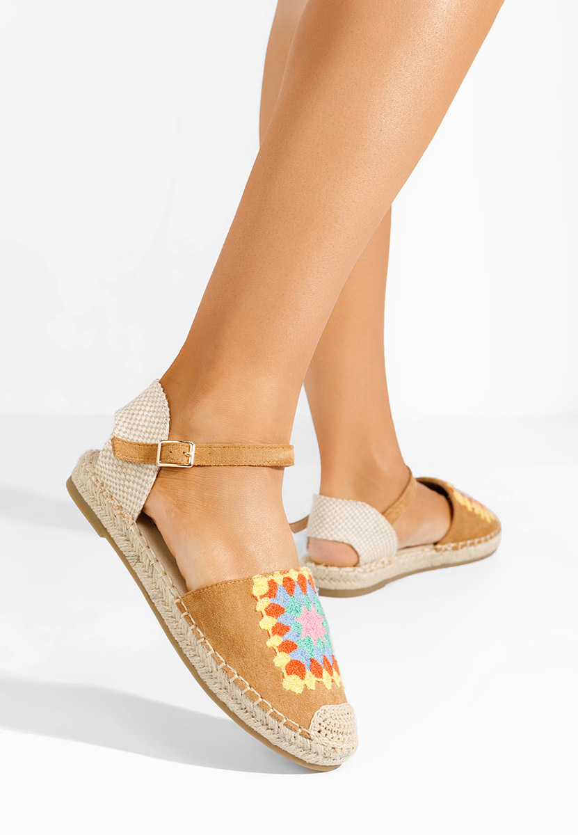 Graciella camel női espadrilles