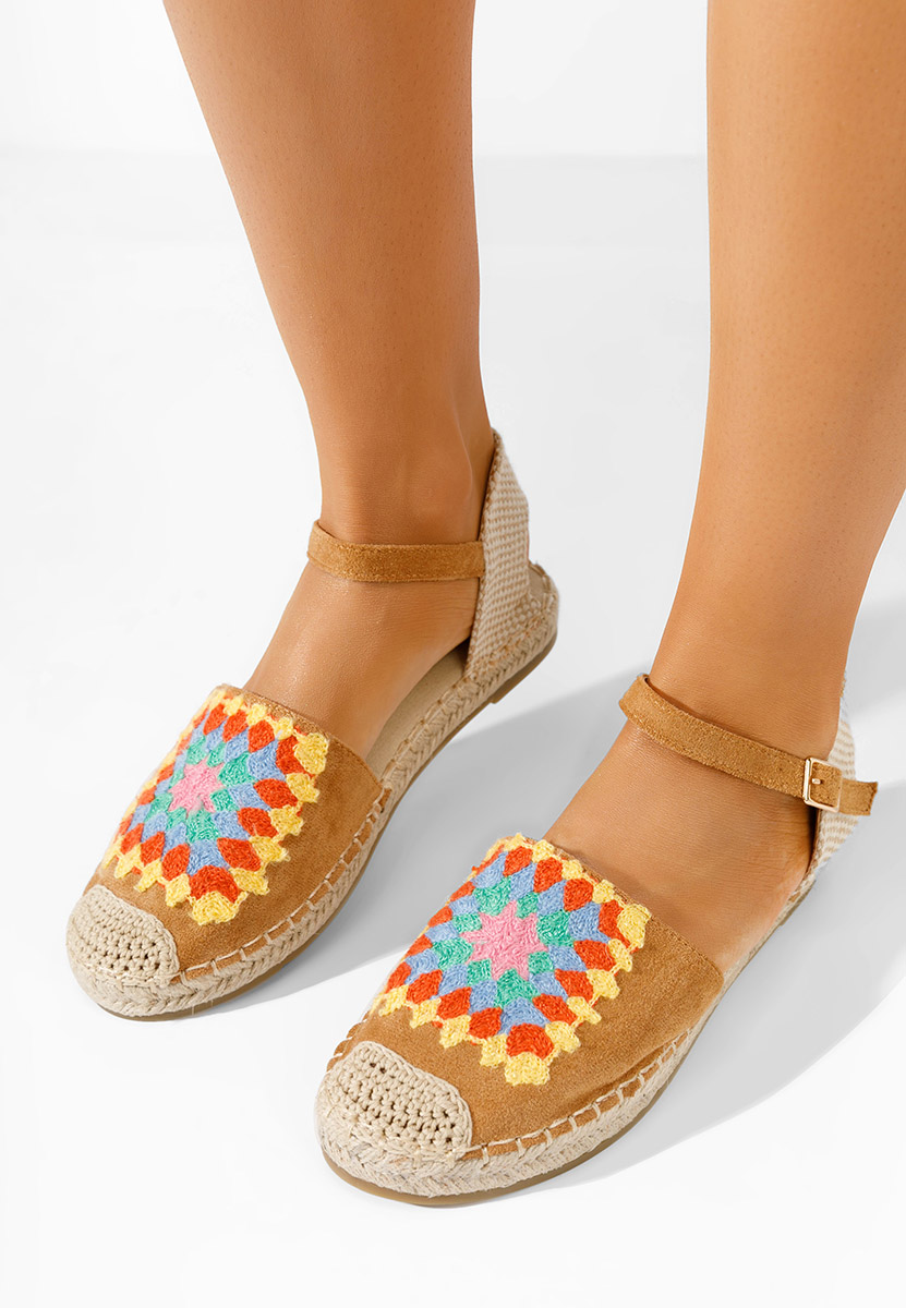 Graciella camel női espadrilles