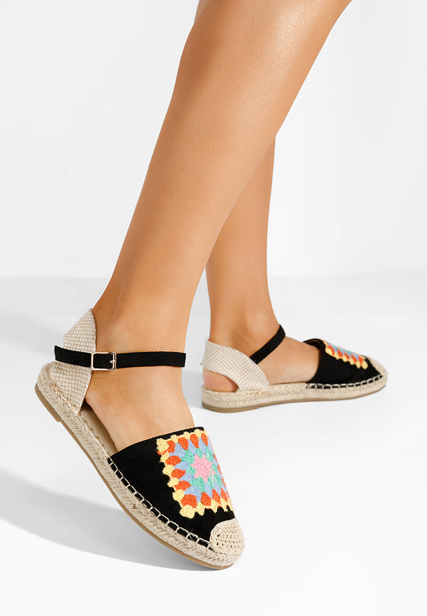 Graciella fekete női espadrilles