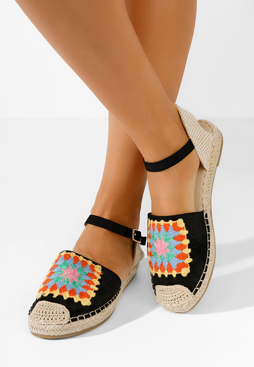 Graciella fekete női espadrilles