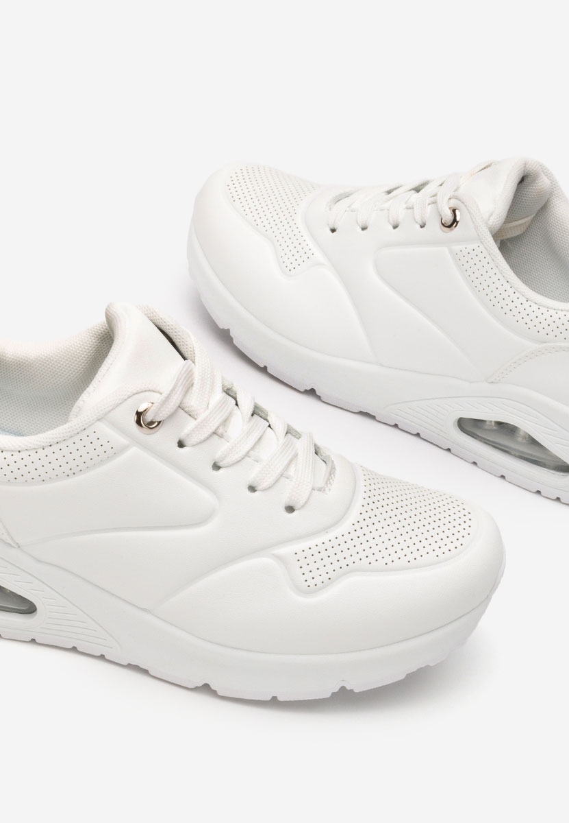 Amilia fehér platform sneaker cipő 