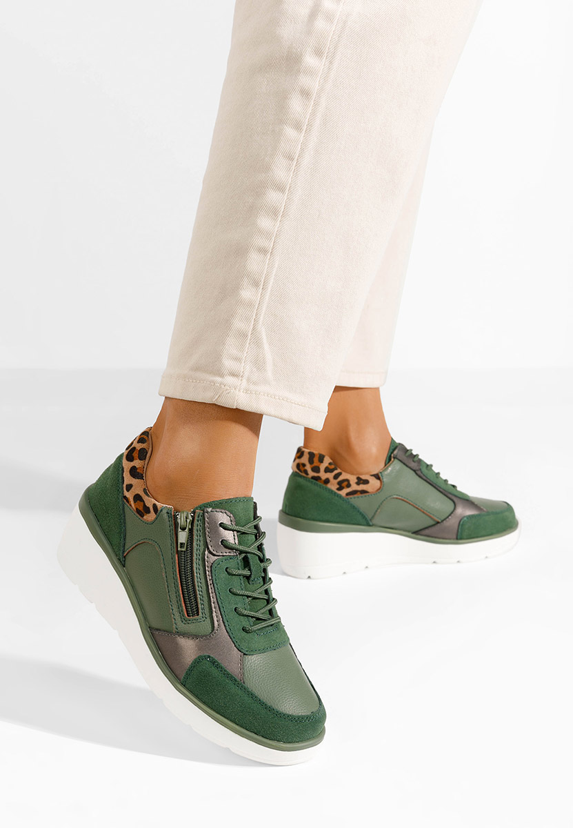 Imari zöld női bőr sneaker