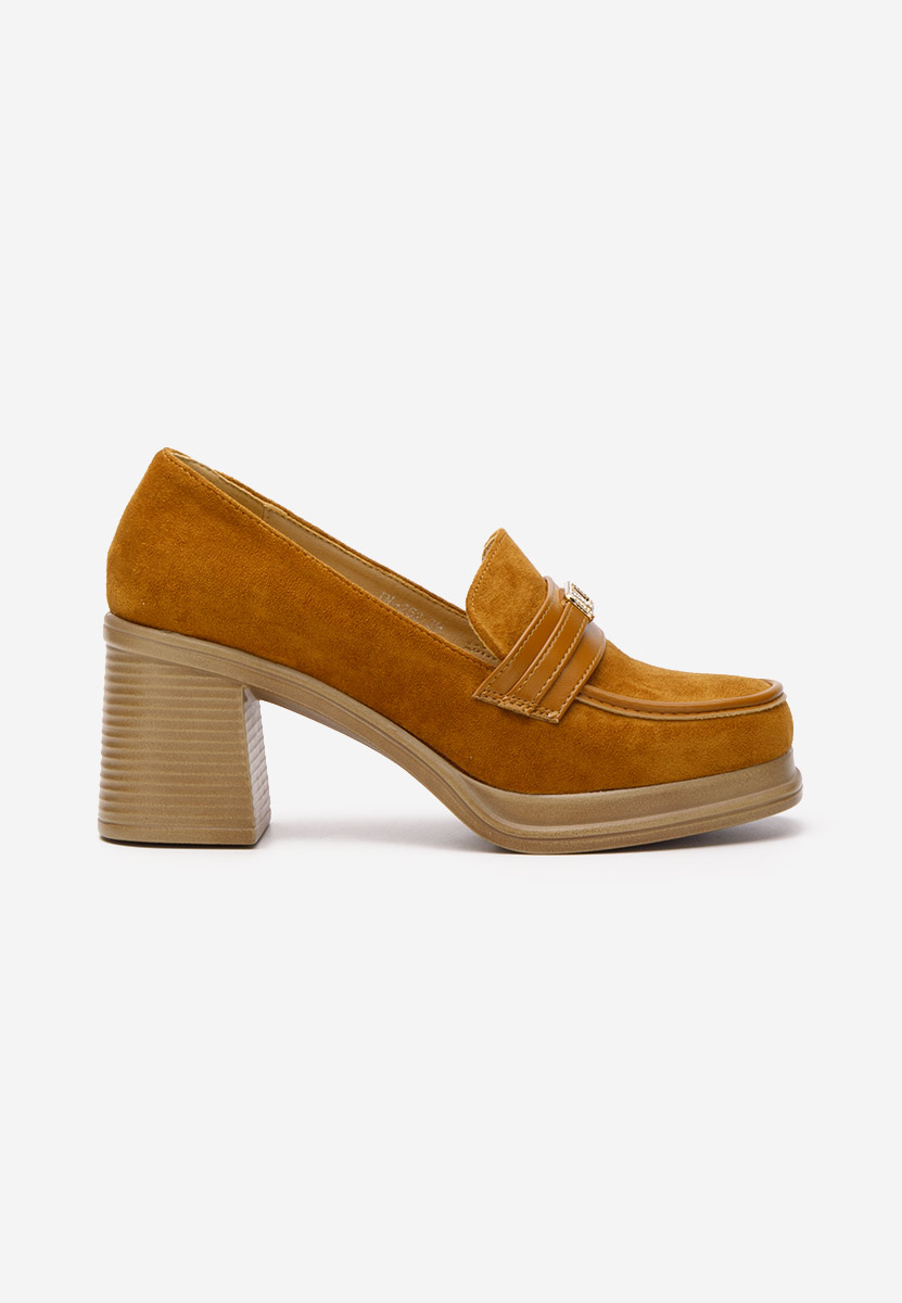 Jonsia v3 camel női loafer cipő