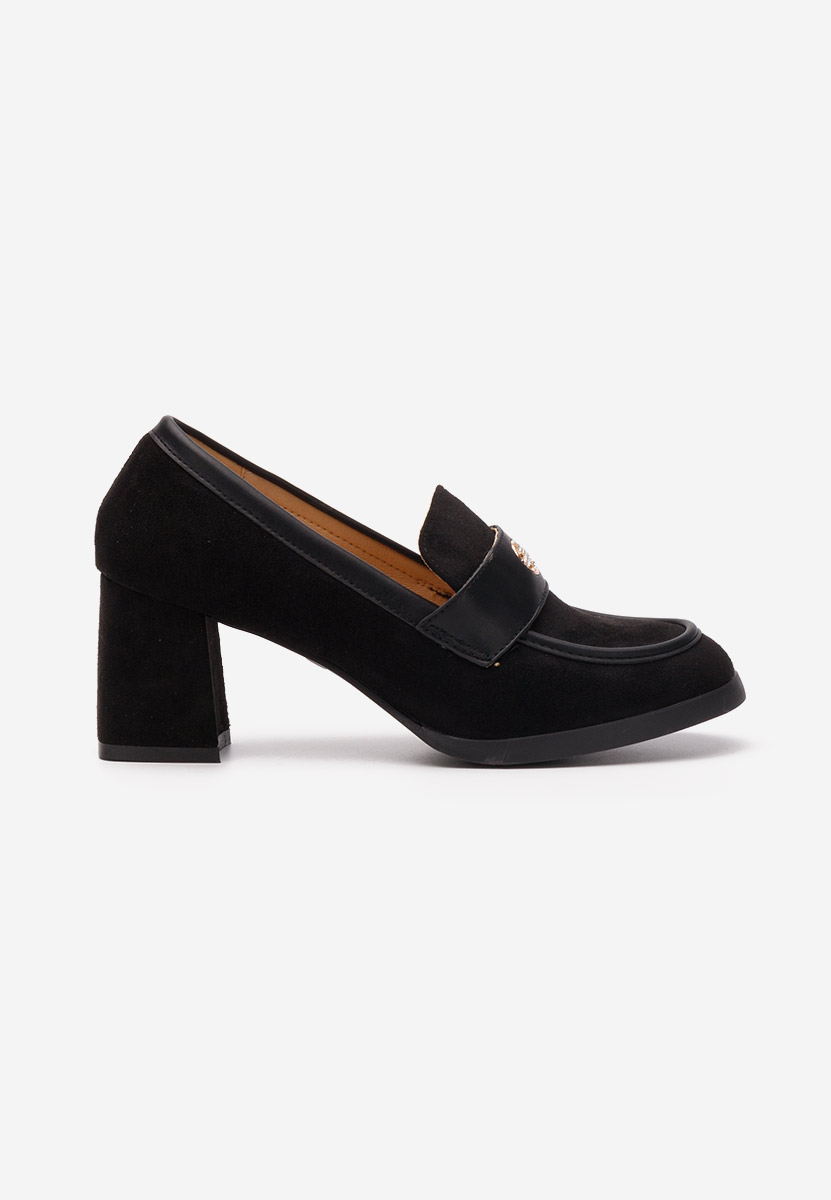 Jonsia v2 fekete női loafer cipő