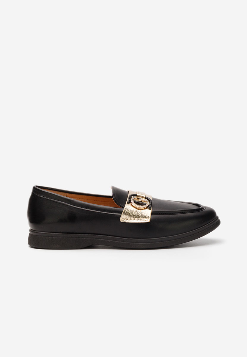 Garina fekete női loafer