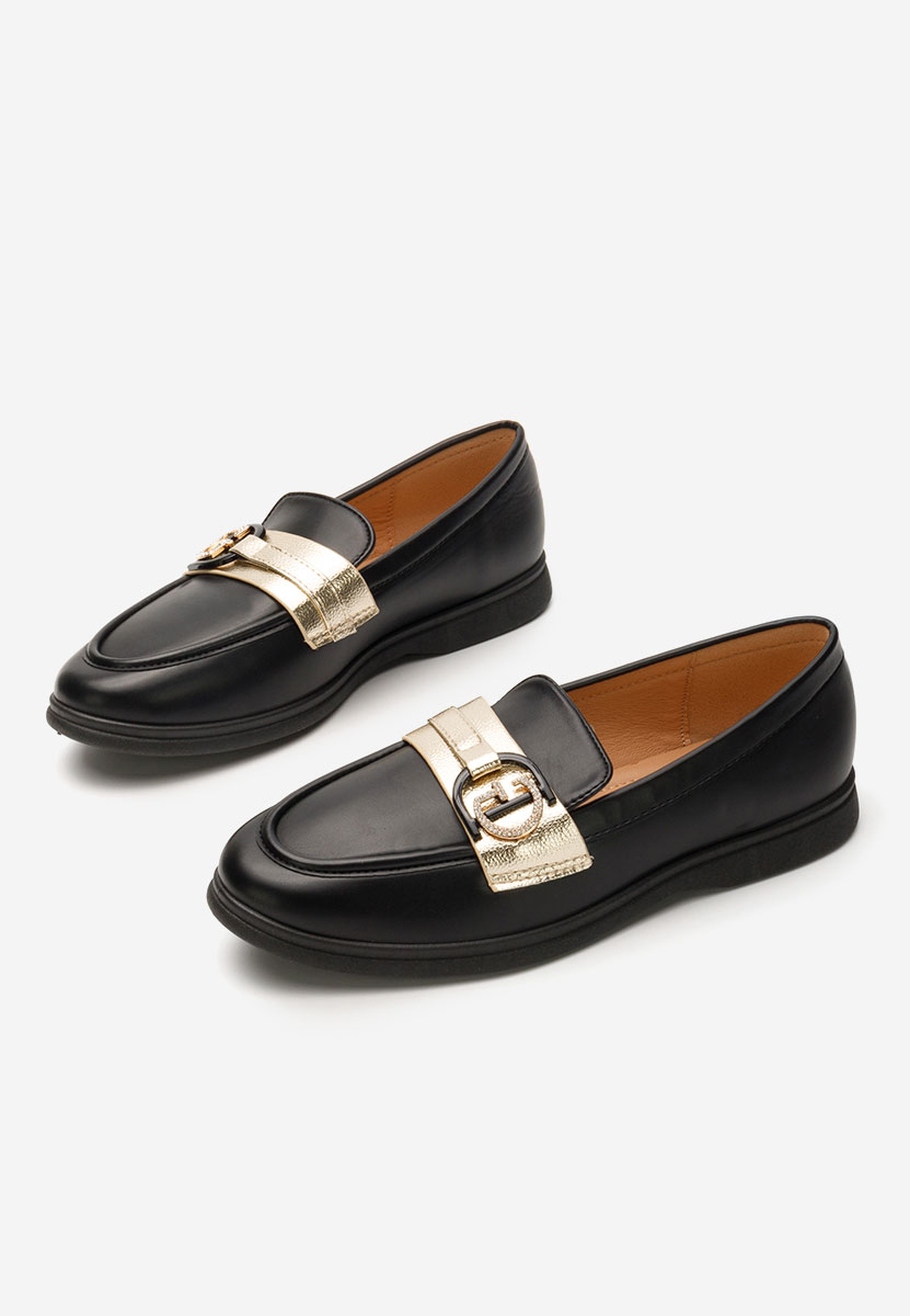 Garina fekete női loafer