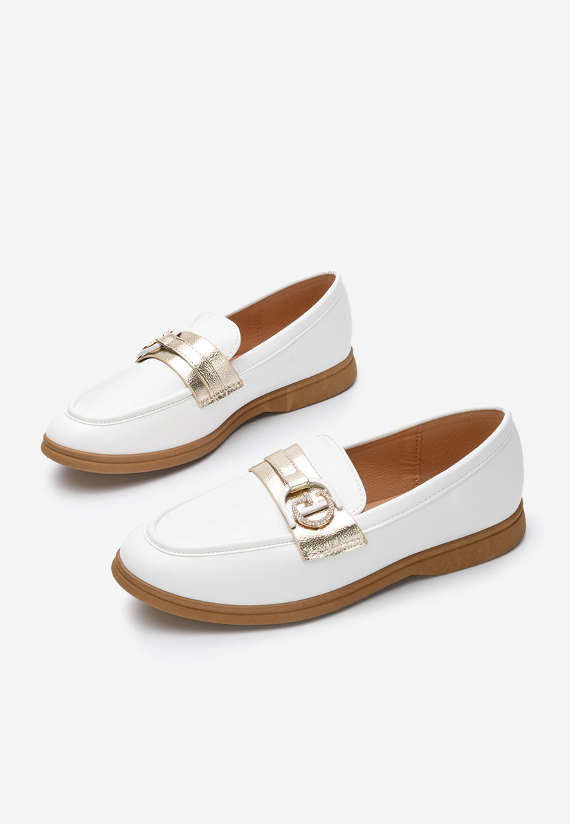 Garina fehér női loafer