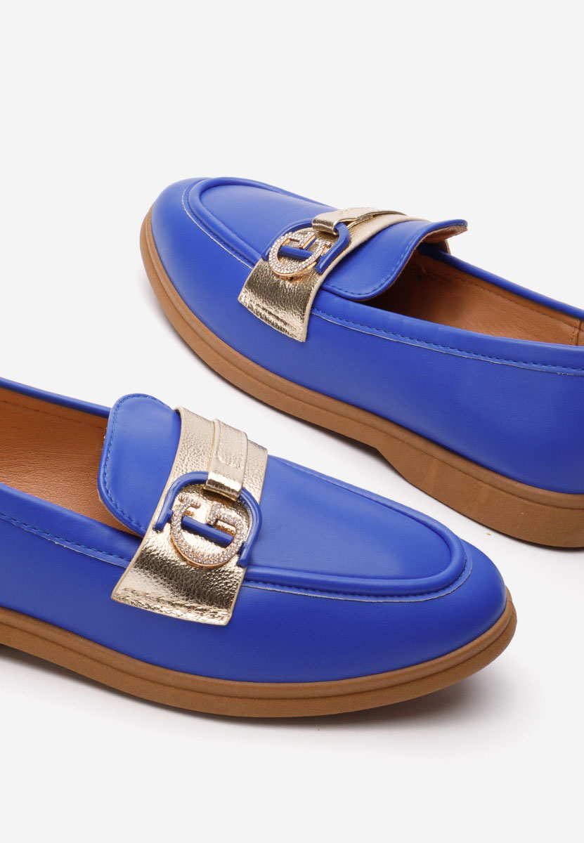 Garina kék női loafer