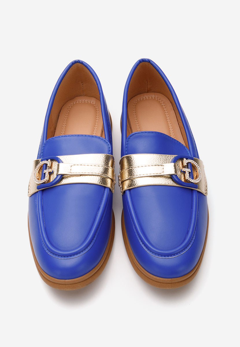 Garina kék női loafer