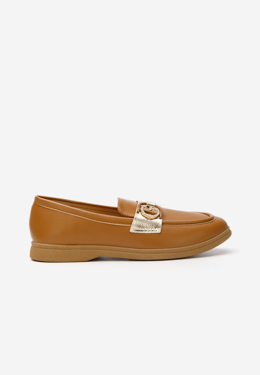 Garina camel női loafer