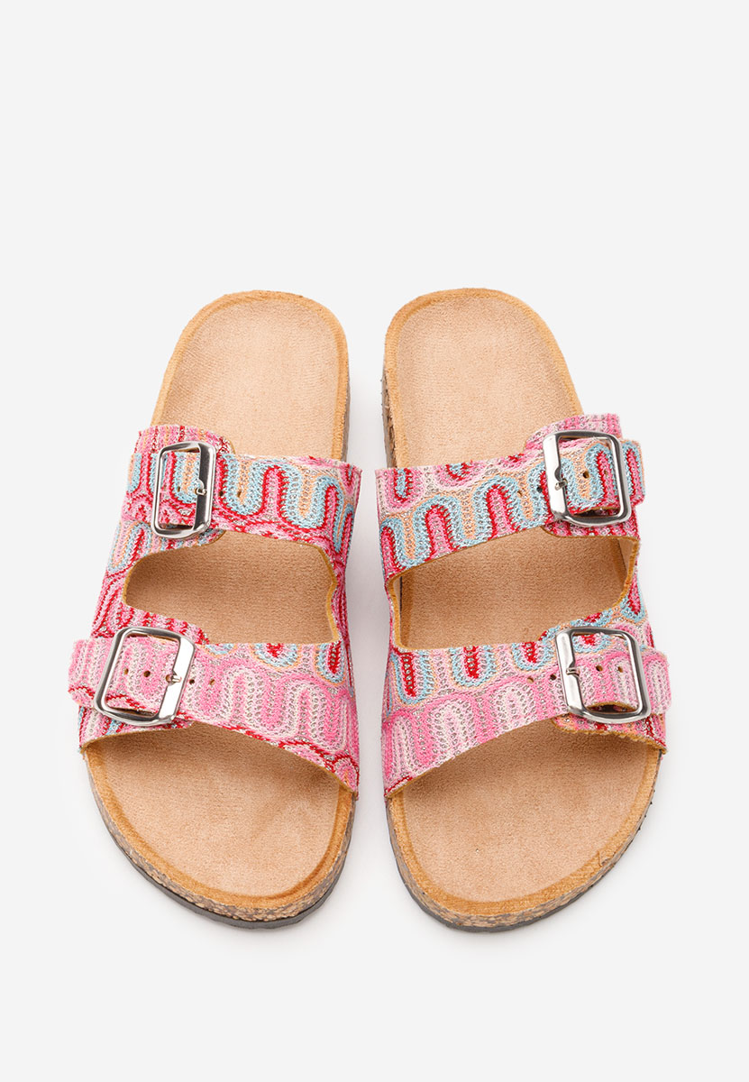 Elyanna rózsaszín női papucs