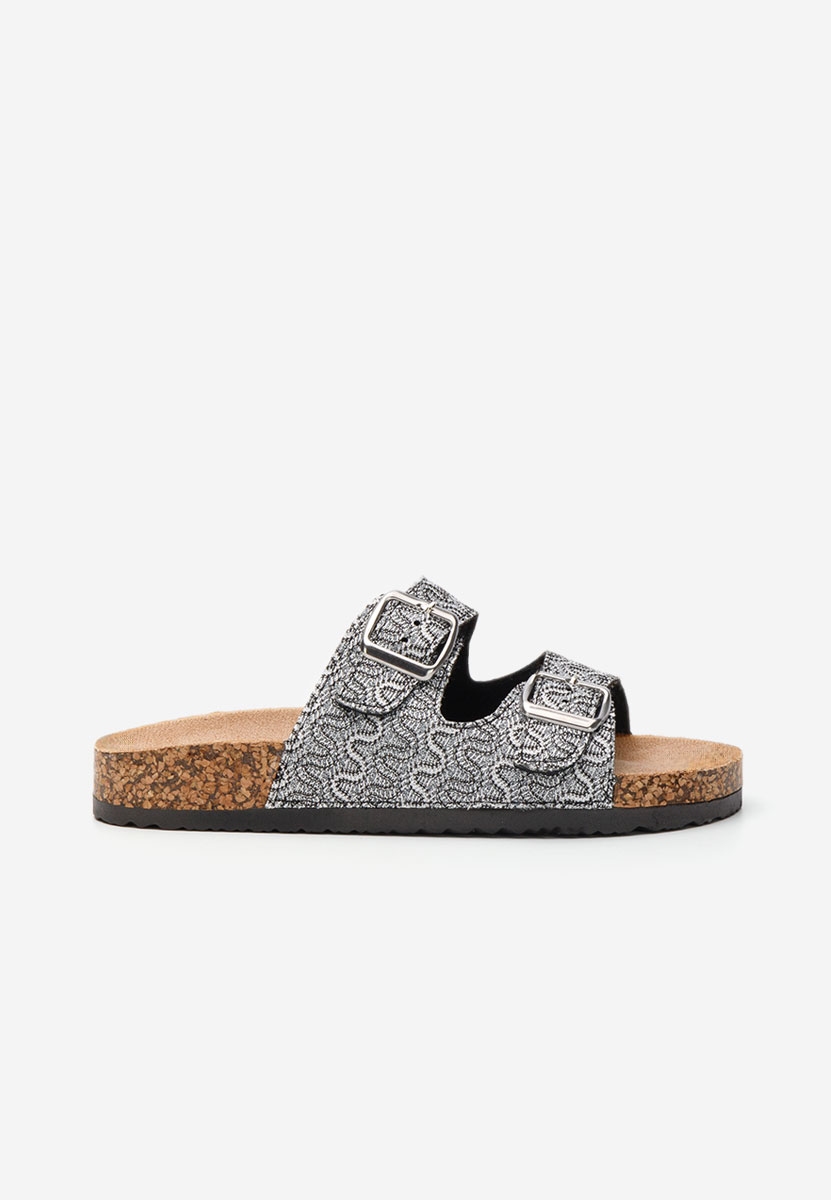 Elyanna fekete női papucs