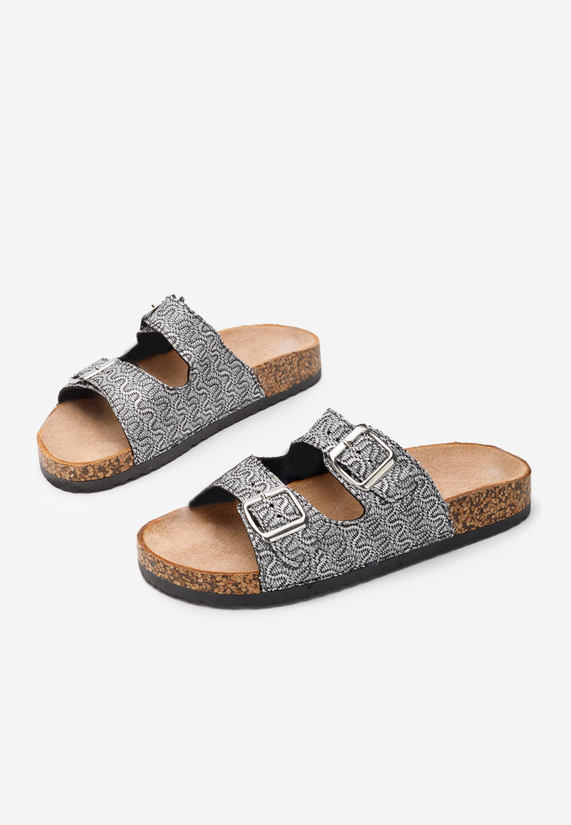 Elyanna fekete női papucs