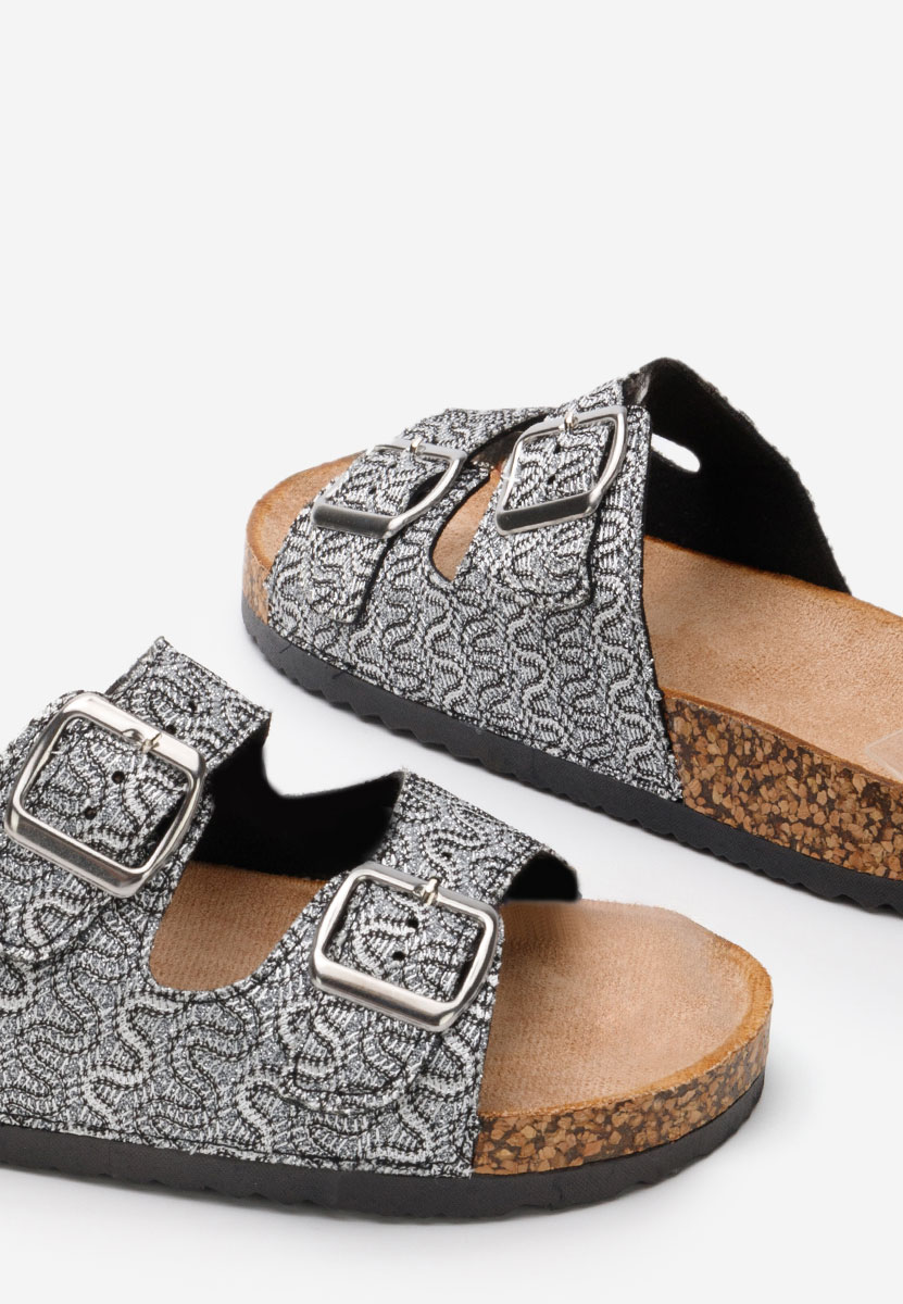 Elyanna fekete női papucs